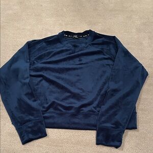DKNY Women's Navy Blue Crewneck Sweater
